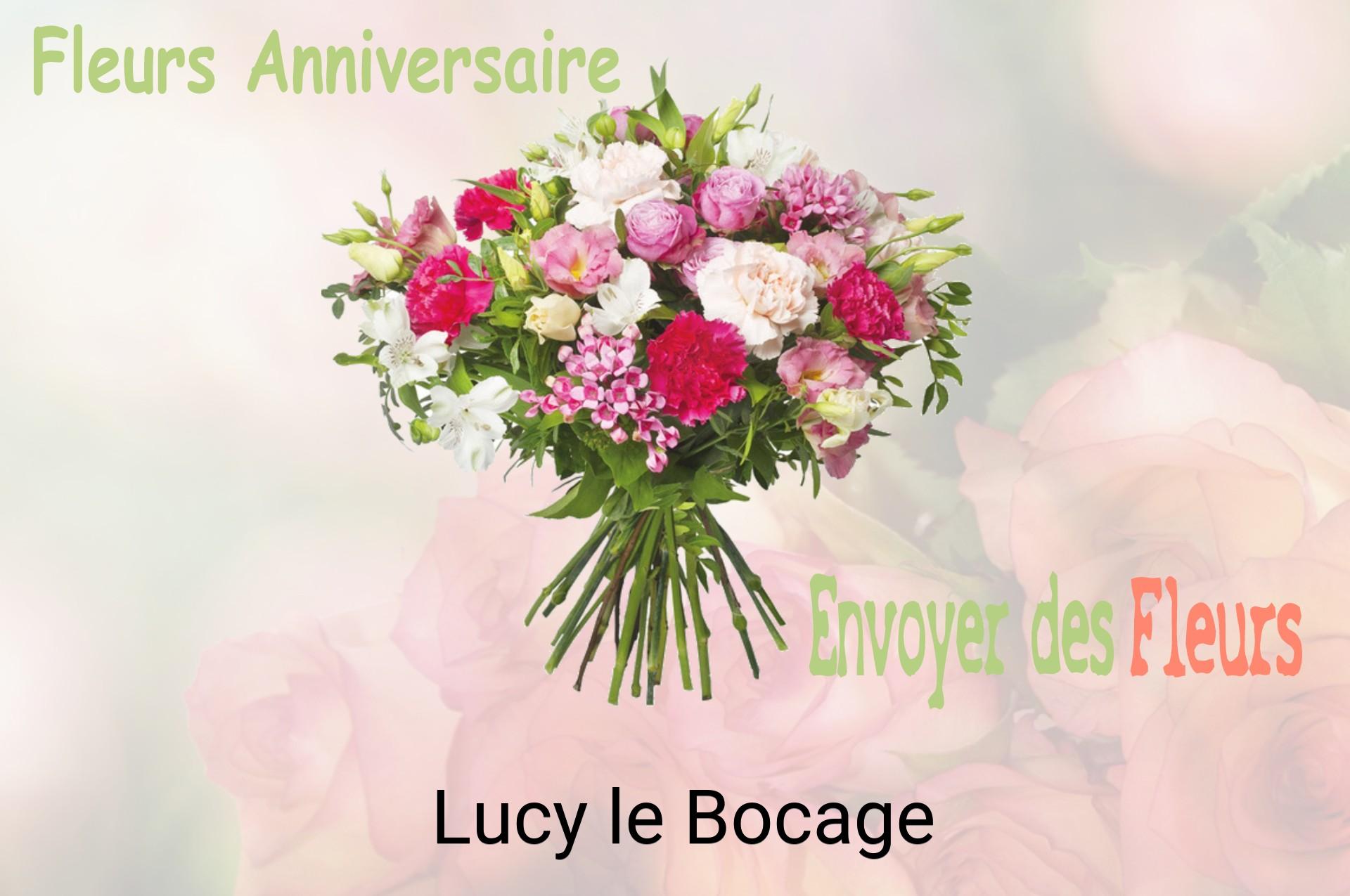 Bouquet de fleurs d’anniversaire livré à Lucy-le-Bocage